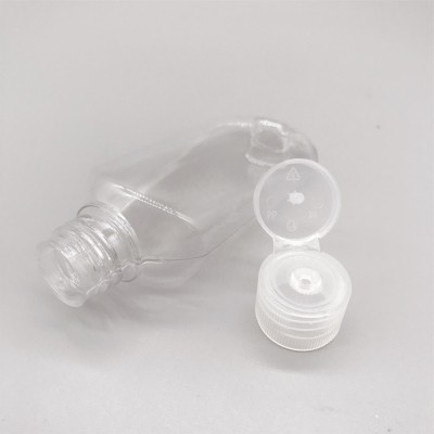 50ml PETG  Hand Sanitizer Bottle plastic bottle  with cap