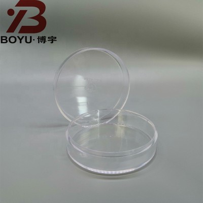 36mm*98mm Waterproof round plastic box for ice cake making,Hot Sale Cheaper Price High Quality PS Plastic