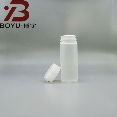 50ml PP Plastic  Empty Chewing Gum Bottle With Tear Off Cap