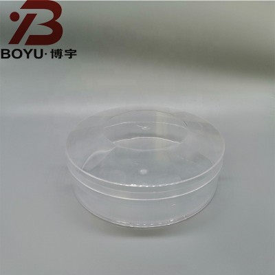 155*57mm  Waterproof round plastic box for ice cake making,Hot Sale Cheaper Price High Quality PS Plastic