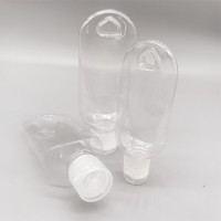 50mlPET inverted hook plastic bottle mini hand sanitizer bottle with flip cap