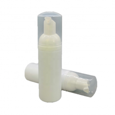 30ml 50ml 120ml 150ml cosmetic foam pump bottle,white plastic foam pump PE bottle