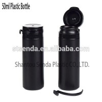 50ml plastic bottle with tear-pull cap, candy plastic bottle , chewing gum bottle