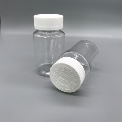 120ml pet  health care products bottle with Metal cap