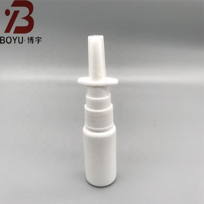 20ml mouth spray bottle HDPE material with mouth spray pump