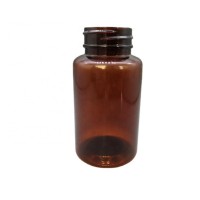 150ml pet plastic bottle  health care products bottle with gold cap