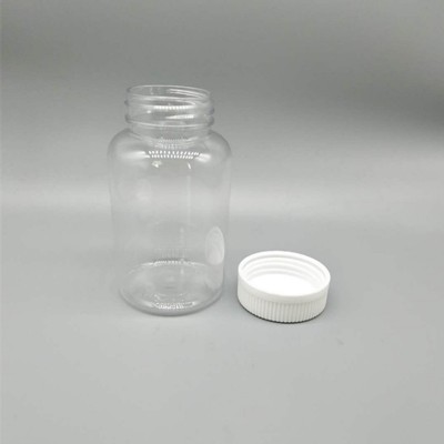 PET250ml Health care products bottle with press cap